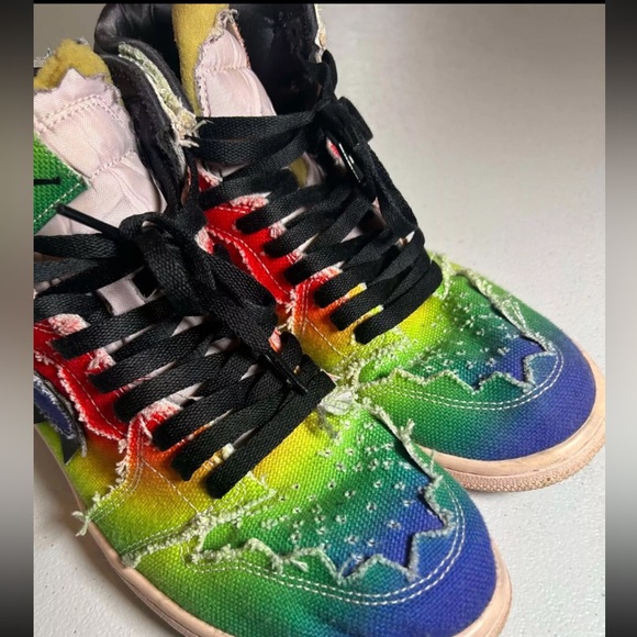 Air Jordan 1 Retro High J Balvin Pre-Owned Sz 8.5 NO BOX - Picture 7 of 13